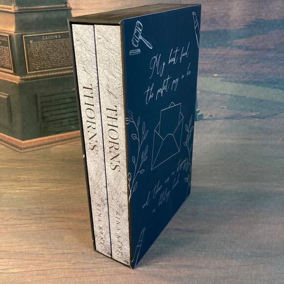 26 Eternal Embers Book Box Thorns Duet (2-book set) by Rina Kent UNREAD +Extras - Picture 2 of 5